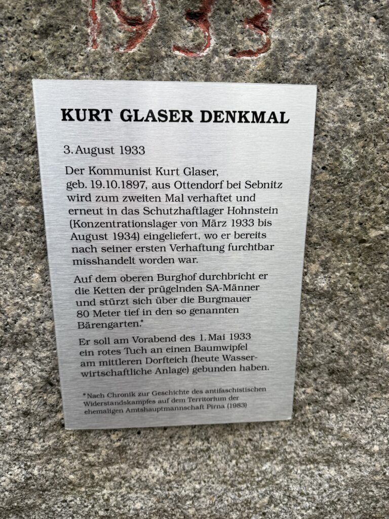 Kurt Glaser Denkmal